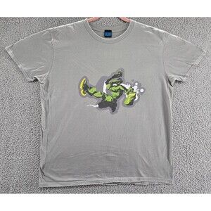 Overwatch Lucio Shirt Mens XL Blizzard Entertainment DJ Skate Graffiti Tag Spray